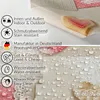 Tischdecke Wachstuch MIMOSA Retro Rot Robust Produktbild-Vorschau 5