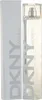 A bottle of DKNY Women Energizing perfume and its packaging. Produktbild-Vorschau