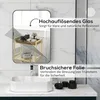 SUGIFT Metallrahmen schwarz, Badspiegel Wandspiegel Produktbild-Vorschau 8