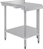 Vogue Arbeitstisch 900x800x600mm Eckelement mit Aufkantung Produktbild-Vorschau 3