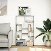 vidaXL Knihovna Betonově šedá 72x20x120,5 cm Dřevěný Náhled obrázku produktu 3