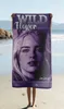 Toalla de playa Billie Eilish, 70x140 cm, diseño "Wild Vista previa de la imagen del producto 3