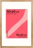 Cornice FRAMAI® 40x60 cm color rovere – con passe-partout – Anteprima dell’immagine prodotto 2