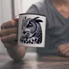 Schwarze Eule Kaffeebecher in schwarz Produktbild-Vorschau 6