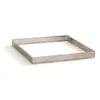 Edelstahl Törtchenform quadratisch 7x7x3,5cm Microforata Produktbild-Vorschau 1