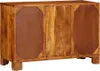 vidaXL Príborník Multicoloured 90x35x60 cm masívne drevo Náhľad obrázku produktu 5