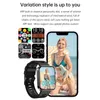 A smartwatch and a smartphone displaying lifestyle images and product features. Náhled obrázku produktu