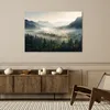Leinwandbild  Berglandschaft im Nebel 120x80 Feeby Beige Produktbild-Vorschau 2