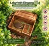 Igelhaus XXL 45x32x27 cm, Igelhaus aus Tannenholz mit Produktbild-Vorschau 6