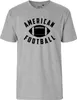 Huuraa Herren T-Shirt American Football Ball S Sport Grey Produktbild-Vorschau 2