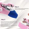 Mobile Nähmaschine kompakt in Pink – 31-teiliges Produktbild-Vorschau 4