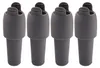 4er-Pack Silikon-Weinstopfen mit Griff, auslaufsicher, Produktbild-Vorschau 1