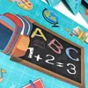 Oblique Unique 20 Servietten türkis für Schuleinführung Produktbild-Vorschau 4
