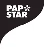 The image shows the brand name 'PAPSTAR' with a star symbol, set against a black background that curves into a white background. Náhled obrázku produktu