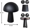 Portable lamp rond 21x15 cm wit Anna's Collection Productafbeelding-voorbeeld 4