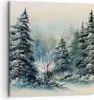 Bild auf Leinwand - Leinwandbild - Einteilig - Schnee Produktbild-Vorschau 1
