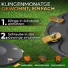 6er Messerscheibe kompatibel mit Mähroboter i105E, i108E & Produktbild-Vorschau 6