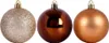 Palline di Natale, O 6 cm, set di 12, nero Anteprima dell’immagine prodotto 5