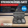 Steckschlüssel Satz 53-tlg. 1/4" Knarrenkasten Produktbild-Vorschau 2