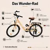 oToMUNICH Plus Sunset Beige 28 Zoll Fahrrad, Shimano Produktbild-Vorschau 2