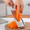 Edelstahl Gemüsehobel mit 4 Schneideinsätzen, Mehrzweck Produktbild-Vorschau 6
