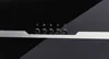 Close-up of the control panel of a black range hood with a silver accent strip. Produktbild-Vorschau