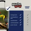 MuchoWow® Koffer Handgepäck Trolley Rollkoffer Kleine Produktbild-Vorschau 6