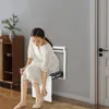 Wandmontierter Klapphocker - Schuhwechsel-Sitz für Bad/Flur Produktbild-Vorschau 2