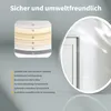Diagram showing layers of a mirror and a close-up of a mirror frame. Produktbild-Vorschau