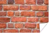 MuchoWow® Poster Wand - Backstein - Rot 60x40 cm - Produktbild-Vorschau 1