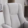 Relaxsessel mit Hocker, drehbarer Chenille-Sessel, 145° Produktbild-Vorschau 10