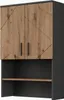 Meuble bain Vicco Irma Anthracite/Artisan 68x103.5cm avec 2 Voir les images du produit 2