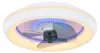 LED Deckenventilator, weiß, CCT, Fernbedienung, 48cm Produktbild-Vorschau 1