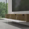 doporro TV Lowboard hängend Fernsehschrank Wohnzimmer | Produktbild-Vorschau 4