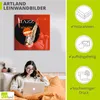 ARTland Leinwandbild Musik abstrakte Collage Größe: 30x30 Produktbild-Vorschau 2