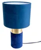 Näve E14 lampa stołowa BORDO Ø18cm niebieska 3189512 Podgląd zdjęcia produktu 2