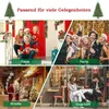 XINZI Kunstkerstboom, 120 cm, PVC, groen – Met Productafbeelding-voorbeeld 4