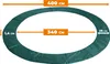 Aga Osłona sprężyn do trampoliny 400 cm ciemno zielona Podgląd zdjęcia produktu 2