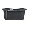 A dark gray plastic basin is shown against a white background. Anteprima dell’immagine prodotto