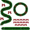 ROSEJANE Guirlande de Noël artificielle, 8 mètres, verte Voir les images du produit 1