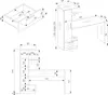 BDW, Schreibtisch mit Regal, 143×140×50 cm, Schublade, Produktbild-Vorschau 3