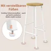 MODFU 2er-Set Barhocker,Esszimmerstuhl mit verstellbaren Produktbild-Vorschau 5