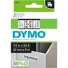 DYMO Original D1-Etikettenband | schwarz auf weiß | 12 mm x Produktbild-Vorschau 1