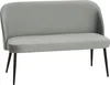 HOMCOM, sofa dwuosobowe, mała kanapa o szerokości 127 cm, z Podgląd zdjęcia produktu 1