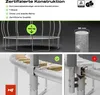 Hop-Sport Trampolin Outdoor - Ø 488 - Trampolin mit Produktbild-Vorschau 5