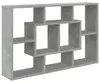 vidaXL Nástěnná police Concrete Grey 85x16x52,5 cm Dřevěný Náhled obrázku produktu 1