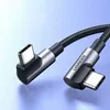 Ugreen Winkel-USB-C-Kabel 100W 5A, 2m, Schwarz – High-Speed Produktbild-Vorschau 14