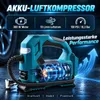 Akku-Luftkompressor 21V 4,0Ah, 150 PSI Reifenfüller mit Produktbild-Vorschau 3