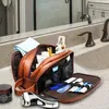 Trousse de toilette en simili cuir, trousse de toilette en Voir les images du produit 7