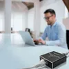 Qoltec Splitter mini SWITCH 1x2 port RJ45 1000Mbps Náhľad obrázku produktu 7